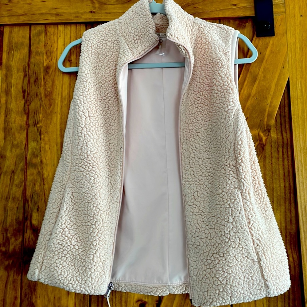 Size small, Calia pink fleece vest